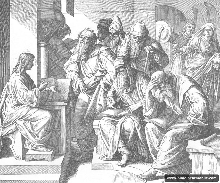 Luke 2:46 - The Boy Jesus in the Temple