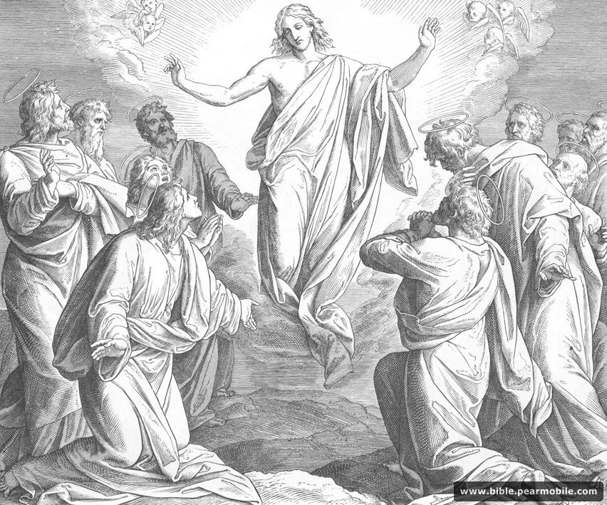 Luko 24:51 - Jesus Taken Up into Heaven