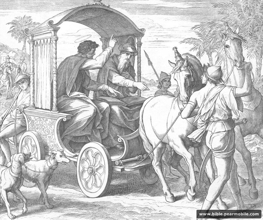 Agoj 8:35 - Philip and the Ethiopian